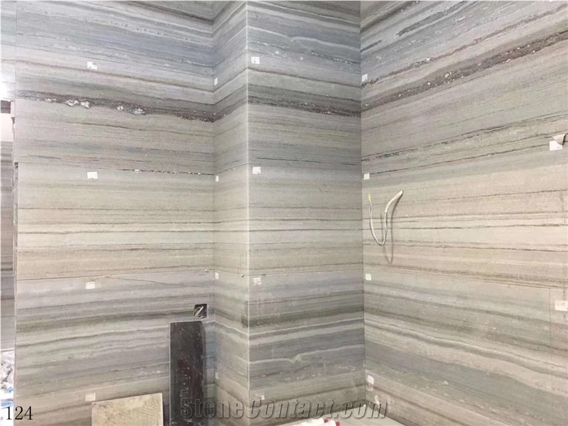 Eurasian Wood Grain Marble China Palissandro Blue