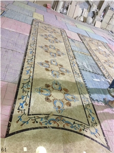 European Parquet Floor Tile Waterjet Medallions European Parquet Floor Tile Waterjet Medallions