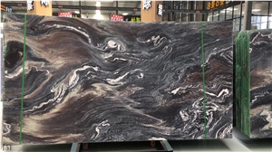 Landscape Purple Marble Background Wall Decoration