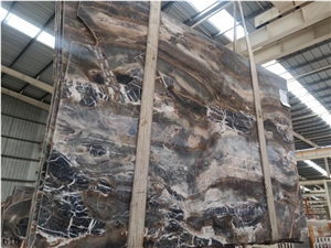 Louis Grey Gray Agate Marble for Countertop Vanity