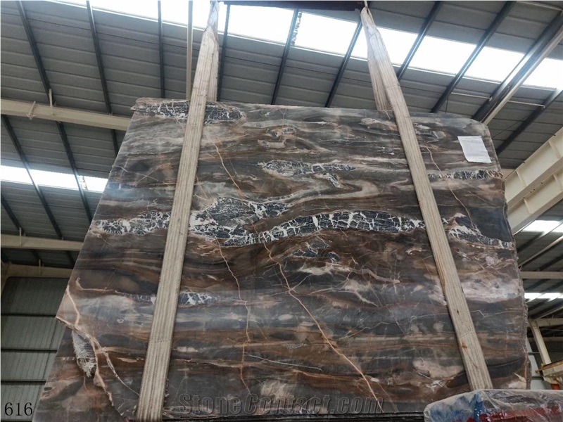 Louis Grey Gray Agate Marble for Countertop Vanity