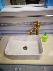 Marble Wash Basins Hotel Bathroom Stone Sinks