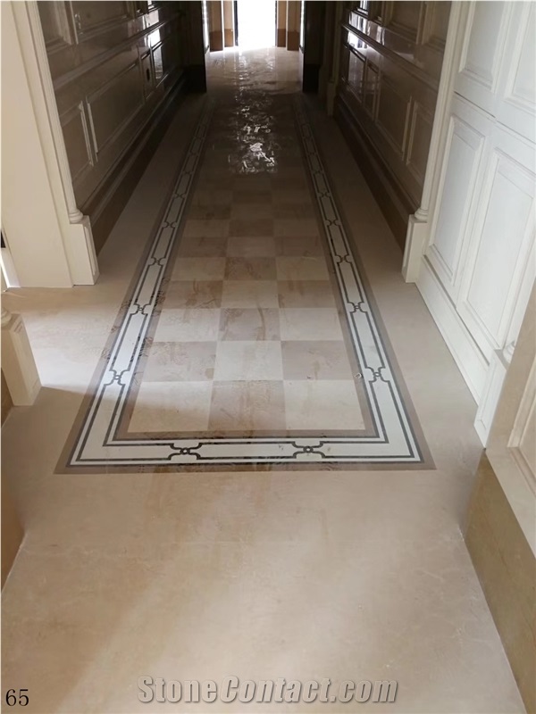 Round Marble Medalions Flooring Tiles Stone Mosaic