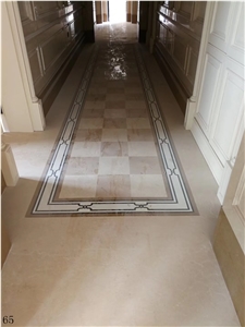 Round Marble Medalions Flooring Tiles Stone Mosaic