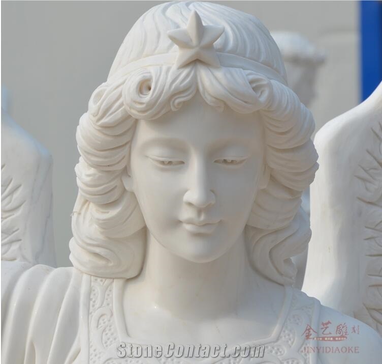 Teaching Angel European Mythology Figure Carving