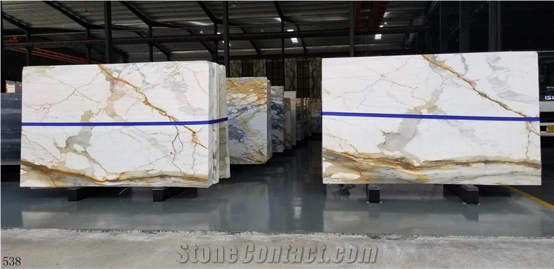 Venato Fantastico Arni Marmi White Marble Slab