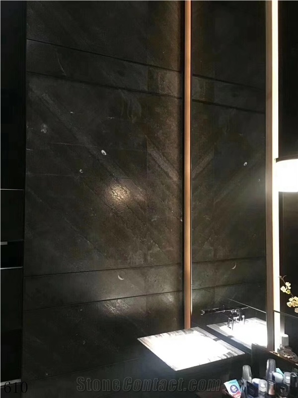 Wenge Marble Ebano Kaiser Brown Woodstone Slab