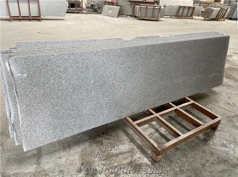 Grey Sesame White G603 Granite Kitchen Countertop