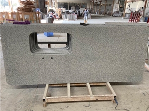 Grey Sesame White G603 Granite Kitchen Countertop