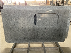 Padang Light Grey/Silver Grey Granite Countertop