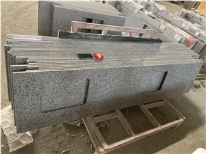 Sesame Grey Padang Hell Granite Countertop