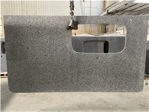Sesame Grey Padang Hell Granite Countertop