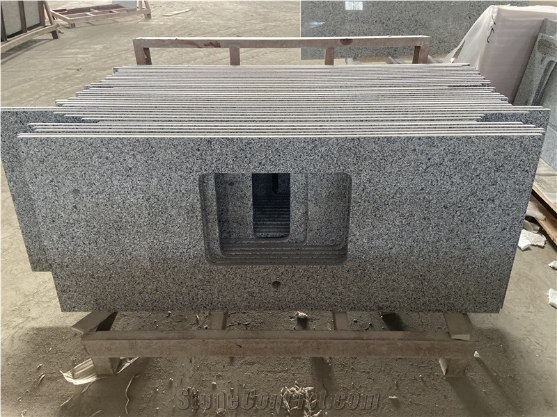 Sesame Grey Padang Hell Granite Countertop