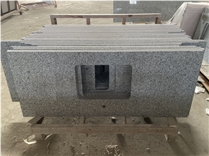 Sesame Grey Padang Hell Granite Countertop