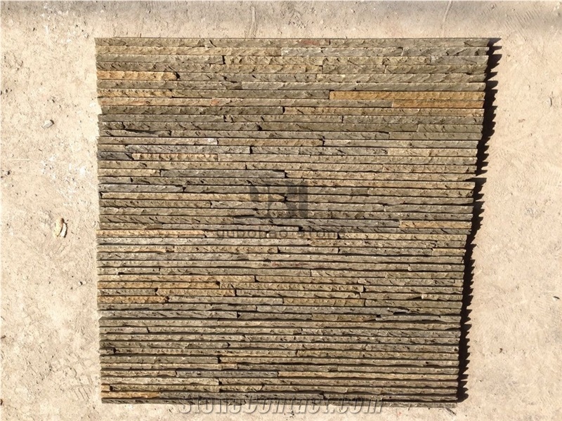 Cheap High Quality Natural Rusty Slate Ledge Stone