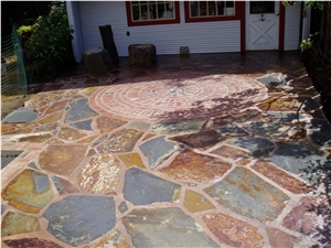 China Rustic Slate Flagstone Pavers