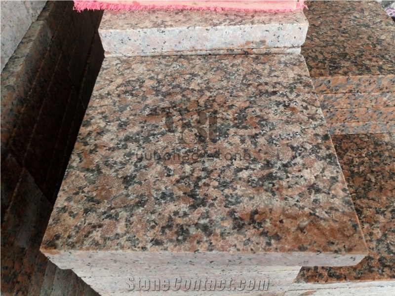 G562 China Maple Leaf Red, Paver Copper Stone Tile