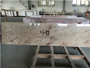 Shiva Gold Granite Polished Tile for Wall Covering