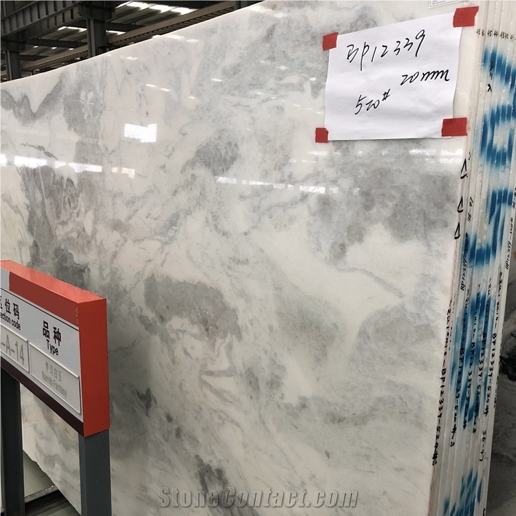 Namibia Aus White Marble Slabs