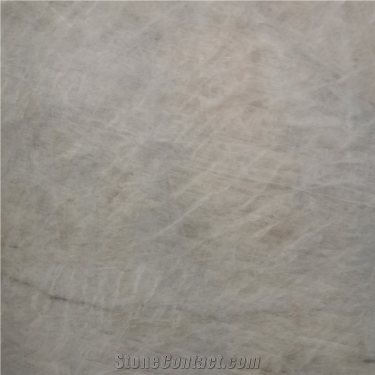 Natural Victoria Fall White Quartzite Slab