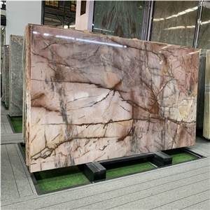 Polished Cosmopolitan Pink Quartzite for Design
