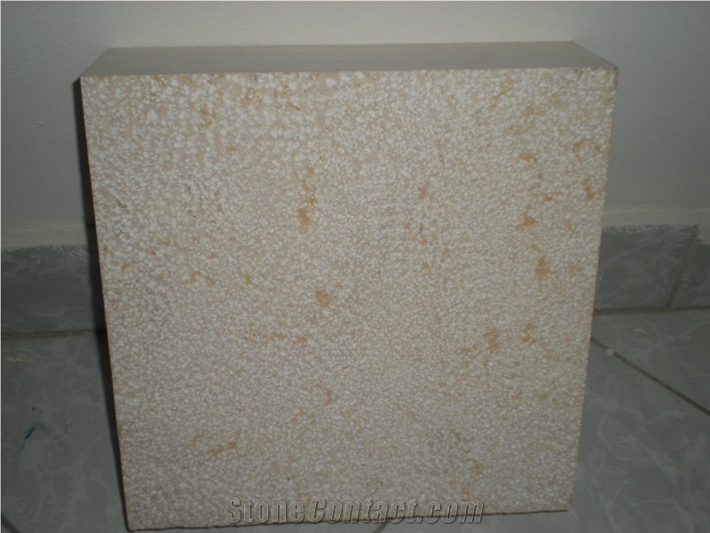 Sunny Marble Bush Hammered Tiles