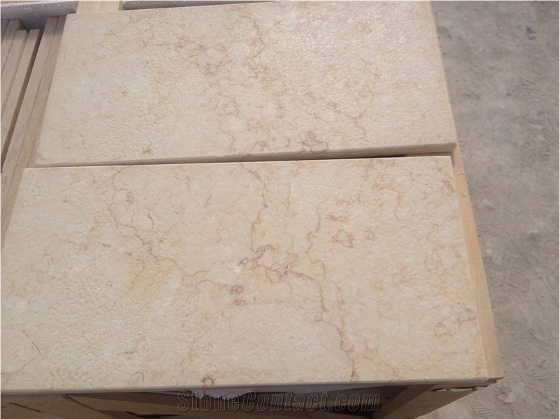 Sunny Marble Bush Hammered Tiles