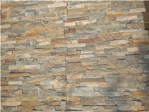 China Rusty Yellow Slate Cultural Stone
