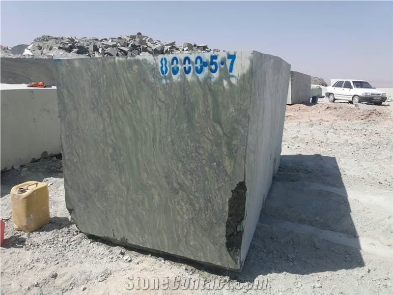 Green Granite Block, Iran Green Granite