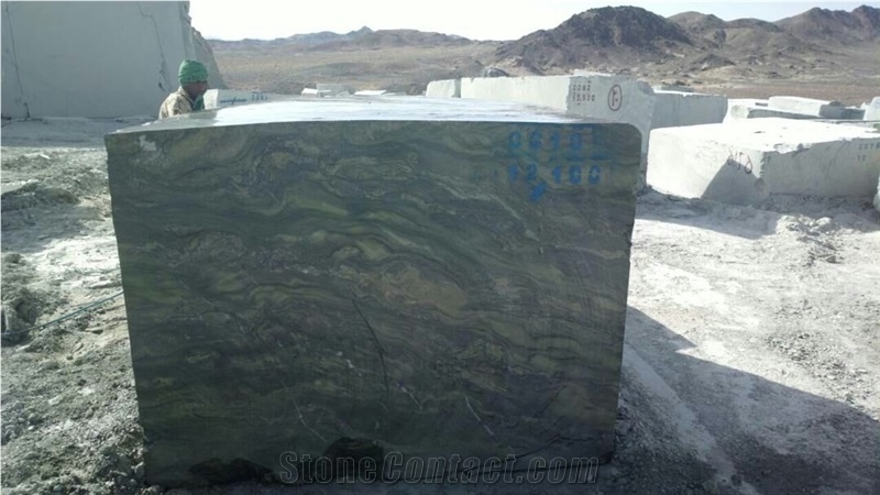 Green Granite Block, Iran Green Granite