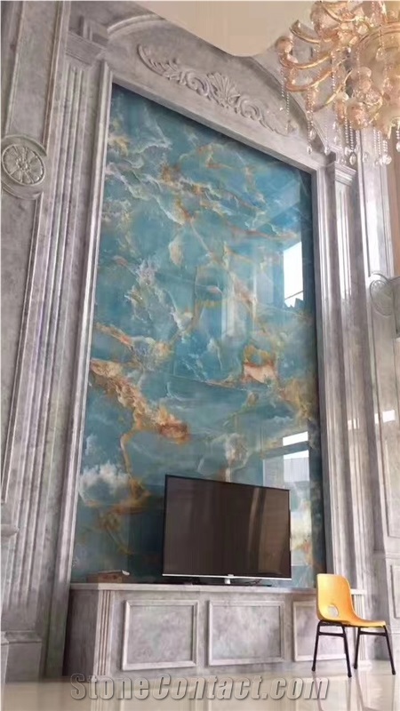 Antofagasta Azul Onyx,Blue Onyx Walling Tiles