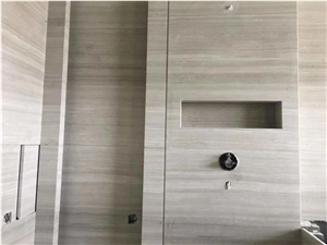 Chenille White Marble Walling Tiles for Hotels