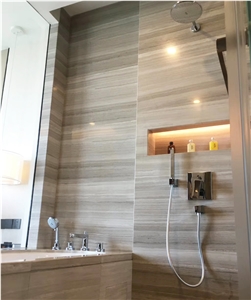 Chenille White Marble Walling Tiles for Hotels