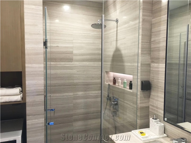 Chenille White Marble Walling Tiles for Hotels