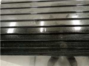 Indian Polished Black Galaxy Granite Countertop