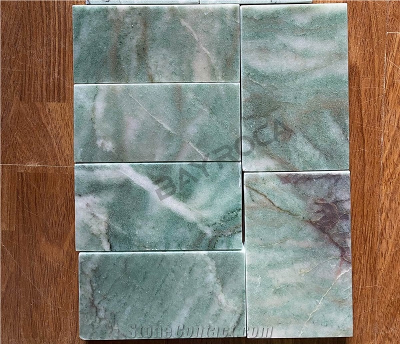 Natural Brasil Gaya Green Quartzite Countertops