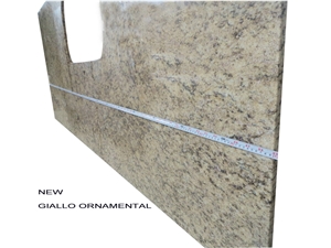 New Giallo Ornamental Granite Peninsula Tops New Giallo Ornamental Granite Peninsula Tops