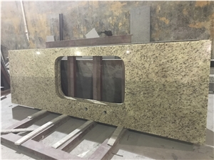 New Giallo Ornamental Granite Peninsula Tops