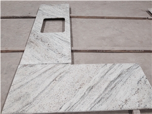 New River White Granite Hotel Bath Vanity Tops