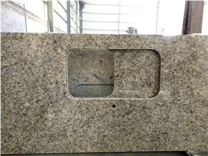 New Venetian Gold Granite Bath Vanity Countertop