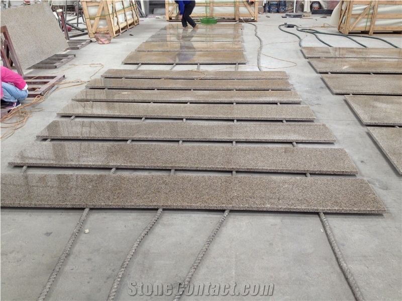 Sunset Gold Granite Standard Top, Shandong Rust