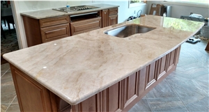 Taj Mahal Natural Quartzite Custom Countertops