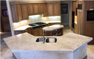 Taj Mahal Natural Quartzite Custom Countertops