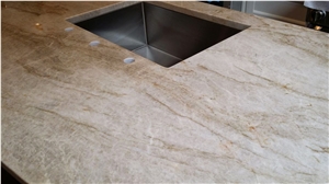 Taj Mahal Natural Quartzite Custom Countertops
