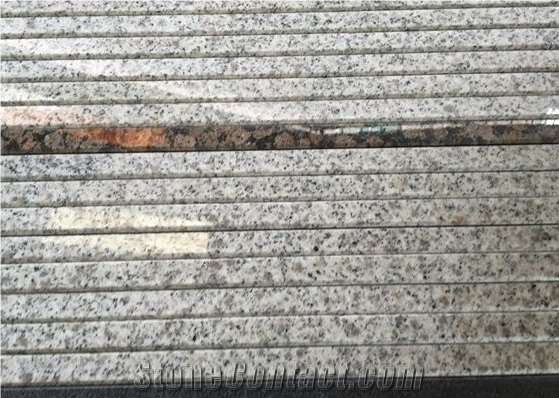 White Shandong G365 Grey Granite Custom Countertop