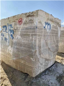 Silver Travertine Blocks