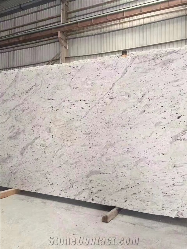 Srilanka White Custom Granite Kitchen Countertop
