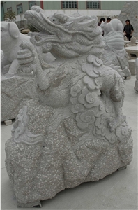 Animal Sculptures Natural Stone Modern Statues