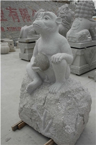 Animal Sculptures Natural Stone Modern Statues