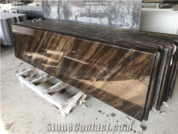 China High Quality Brown Galaxy Granite Tile&Slab
